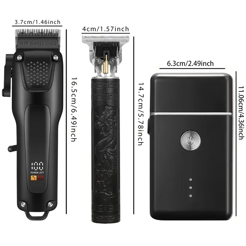 Kit Barbe & Cheveux 3-en-1