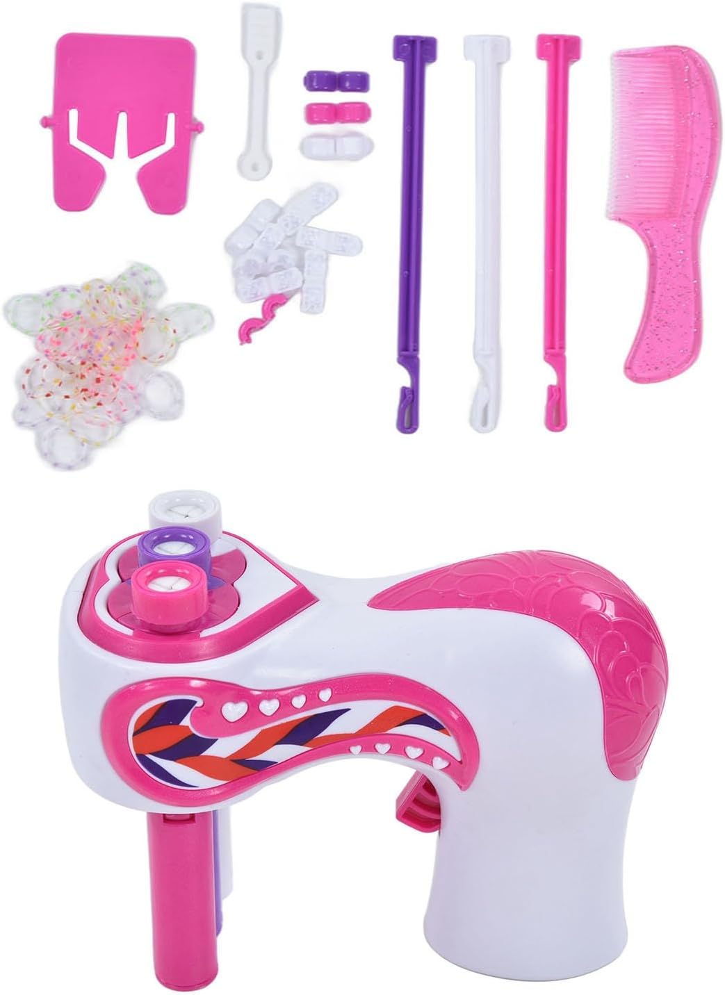 Tresseuse Électrique Magique – Kit de Coiffure Créatif pour Enfants
