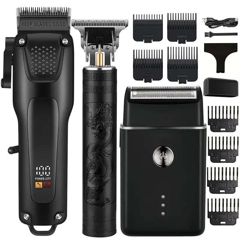 Kit Barbe & Cheveux 3-en-1