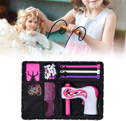 Tresseuse Électrique Magique – Kit de Coiffure Créatif pour Enfants