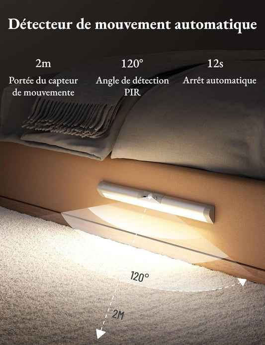 💡 Lampes LED intelligentes rechargeables avec capteur – sans perçage